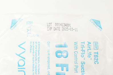 Vyaire T62C AirLife Tri-Flo Suction Cath. 18Fr